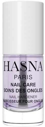Hasna Paris – Nagellack Pflege NAGELHÄRTER – stärkt und schützt Ihre Nägel – Formel angereichert mit Vitamin C – einfach aufzutragen – 6 ml