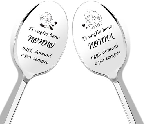 Regali Nonni,Regali per Nonni,Nonni Idee Regalo,Regalo Nonna Natale,Cucchiaio Nonno,Cucchiaio Della Nonna E Del Nonno,Regalo Nonna Compleanno,Regali Nonni Natale,Regali per Nonna Compleanno