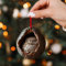 Weihnachten Dekor Weihnachtsbaumschmuck 2D Acryl Anhänger Eule Waschbär Weihnachtsbaum Anhänger Weihnachtsbaum Dekorationen Weihnachtsdeko für Urlaub, Party (b-Khaki, One Size)