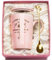 Regalo Compañera Trabajo, Taza Compañera de Trabajo Tazas Originales para Regalar Compañeras, Detalles Compañeros de Trabajo Taza de Cerámica Jaspeada 400ml, con Coperchio, Cucchiaio, Biglietto