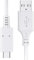 ZEPHY White Type C Charger Cable Compatible with Samsung Galaxy Z Flip 3 4 5 6 Fold 3 4 5 6 Fast Charger USB Cable High Speed Charging (3M)