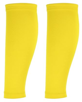 YELARXI Sun Protection Leg Sleeves, Sports Compression Leg Cooling Ice Silk Sleeves with Anti-slip Silicone Strips