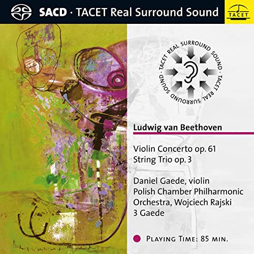 Ludwig Van Beethoven. Violin Concerto Op. 61. String Trio Op - SACD (Super Audio CD) [4009850024644]