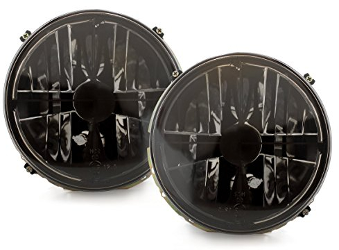 Rauch- Klarglas Scheinwerfer Fadenkreuz Set