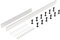 Premier LEGC Leg Set Kit (1700 &1000 Plinth) Accessory, Silver