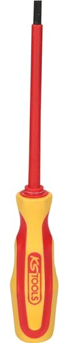KS Tools Ergotorque VDE Schlitz-Schraubendreher, 5, 5mm, auf Hänger