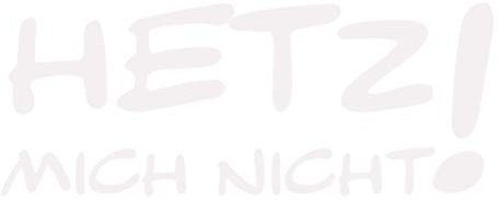 kleb-Drauf | Hetz Mich Nicht! | Weiß - matt | Autoaufkleber Autosticker Decal Aufkleber | Auto Car Motorrad Fahrrad Roller Bike | Deko Tuning Stickerbomb Styling Wrapping