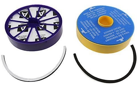 First4Spares Replacement Pre & Post Motor HEPA Filter Kit for Dyson DC07 Vacuum Cleaners