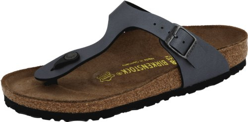 Birkenstock Unisex Arizona Flip Flops, onyx, 38 EU