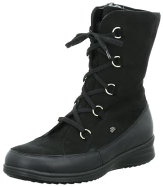 Finn Comfort Damen Sterzing-2210, Schwarz (Schwarzes Nappa-Nubukleder), 42