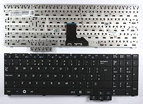 Keyboards4Laptops Reino Unido Negro Teclado de Repuesto para Ordenador portátil Compatible con Samsung NP-R540-JS01DE