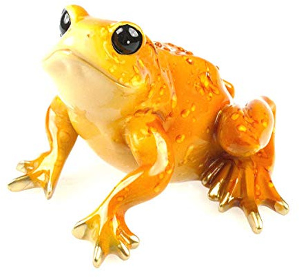 440s DECO-PLANT Frosch orange ca. 9 cm H | DP-40051 | 4016441005289