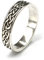 Drachensilber Keltischer Ring Silber Frauen 925 Silberring Mittelalter Partnerring Keltischer Knoten Mädchen mini kleine Größe bis riesig