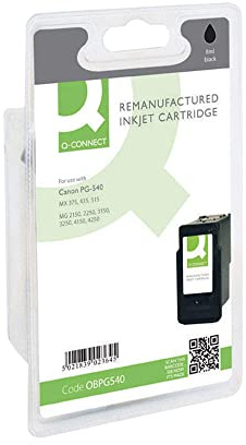 Q-Connect Canon PG-540 Reman Black Inkjet Cartridge