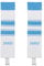 JAKO Kinder Stutzen Celtic, Weiß/Skyblue, 1, 3468