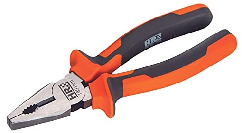 HR 170518 - Alicates universal HR DIN 5746 acero Cr-V 180 mm con mango bimaterial