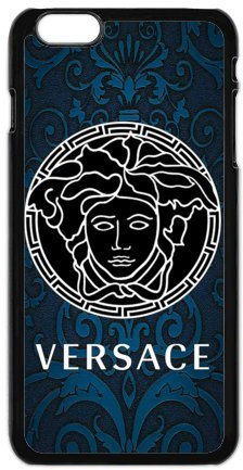 Custom Cover Versace Logo for iPhone 6 Plus 5.5 Hard Plastic Case