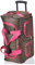 Rockland Reisetasche mit Rollen, pink Leopard, Einheitsgröße, Reisetasche mit Rollen