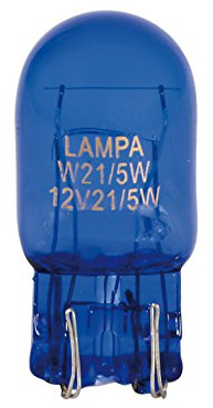 Lampa 58075-Dyed Lamp Blue 12 V 21/5W