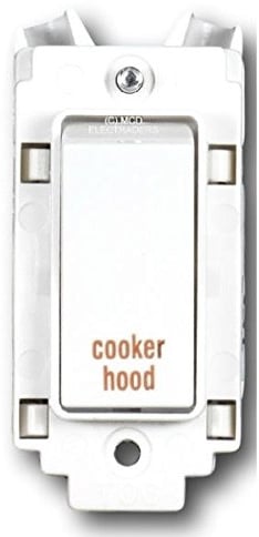 Crabtree 4460/HD Grid Switch DP 20 Amp Marked Cooker Hood