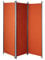 Angerer Paravent Swingtex, (B/H): ca. 165x165 cm Terracotta'