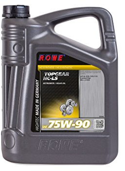 ROWE - 5 Liter ROWE HIGHTEC TOPGEAR SAE 75W-90 HC-LS Getriebeöl - für Schalt- und Achsgetriebe mit LS-Eignung (Limited Slip)