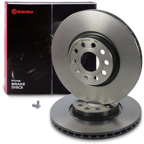 2x ORIGINAL BREMBO Coated Disc Bremsscheibe Satz Bremsscheiben Belüftet Ø312 Vorne