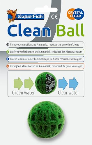 Superfish Clean Ball aquarium filter aid addition (Moss Ball Affect)