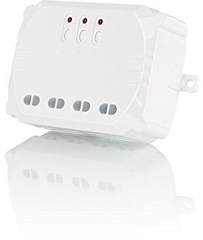 Trust Smart Home Funk 3-in-1 Einbauschalter ACM-3500-3 - 3500 W Gesamtleistung, weiß, 71053