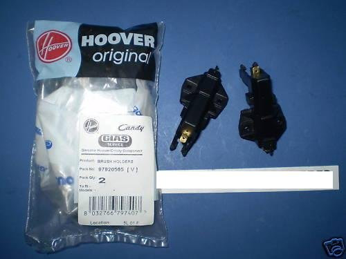 Gen Hoover 97920565 - Spazzole di Carbone per Motore Lavatrice, 2 Pezzi