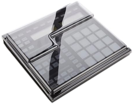 Decksaver Cover for Native Instruments Maschine - Super-Durable Polycarbonate Protective lid in Smoked Clear Colour, Made in The UK - The Producers' Choice for Unbeatable Protection