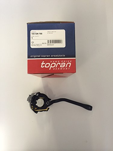 TOPRAN Wischerschalter, 103 426 | Kompatibel mit: AUDI 80 B2 Stufenheck, VW GOLF I, GOLF II, JETTA I, JETTA II, PASSAT B1 Variant, PASSAT B2, PASSAT B2 Variant