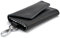 Brilliance Co Etui Porte-Clé Cuir, Pochette Porte Cles Cuir, Noir, Small, Etui Porte-clés