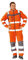Planam 5660 Plaline High Visibility Softshell Jacket - Farbe: Orange/Schiefer - Größe: 84