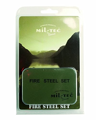 Mil-Tec Feuerstahl-15275000 Oliv Einheitsgröße