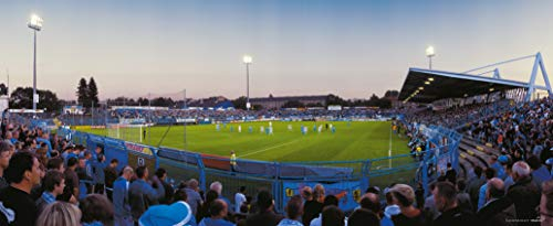 Chemnitz Stadion Panorama – Poster 120 x 50 cm – hochwertiger FineArtPrint