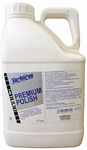 YACHTICON Premium Polish mit PTFE-Antihaft Versiegelung Politur, Volumen:5 Liter