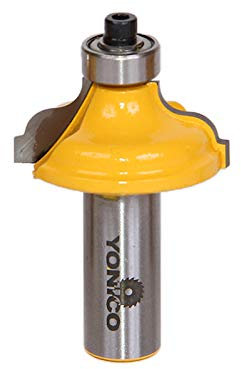 Yonico 13180 - Ogee Fillet Edge Forming Router Bit, Cutting Depth: 1/2 - 1/2 Shank