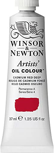 Winsor & Newton 37ml Artists' Oil Colour - Cadmium Red Deep