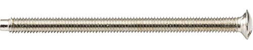 Knightsbridge 50mm / 2 Chrome Switch/Plug Socket Screw Longer x10