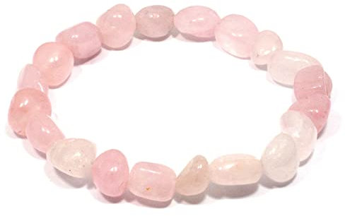 CrystalAge Armband Stier Geburtsstein – Rosenquarz