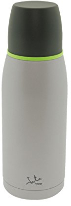 Jata Hogar 918 Termo Bebida Frías y Calientes. para Llevar.Libre de BPA. Ligero. Cierre hermético. Tapa para Usar como Vaso, Gris, 500 ml