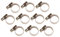 BGS stringitubo, 10 x 16 mm, Inox, Set di 10, 1 pezzi, 8095 – 10 x 16