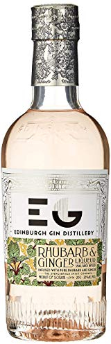 Edinburgh Gin Rhubarb & Ginger Gin Liqueur 20cl | 20% ABV | Award Winning Liqueur | Perfect for Spritzes, Cocktails or With Sparkling Wine | Fresh Sweet Rhubarb with Firey Ginger