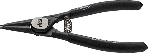 Vigor Zange für Sicherungsringe, gerade/Wellen V4429 ∙ Gesamtlänge: 140 mm, 1 Stück