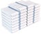 Zeppoli Classic Küchentücher - 15 Pack - 35.5 x 63.5 Zentimeter - 100% natürliche Baumwolle Geschirrtücher - Wiederverwendbare Reinigungstücher - Geschirrtücher - Handtücher