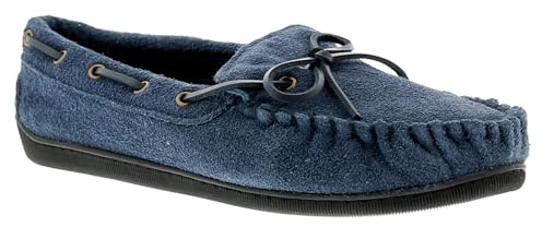 Knights Shamus Mens Moccasin slippers full indoor/outdoor house shoes.