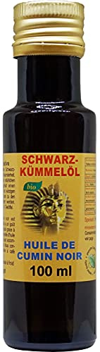Cumino nero bio 100 ml olio - nigella sativa freddo premuto dall'Egitto