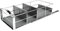 simplehuman KT1118 22.8cm Pull-Out Kitchen Cupboard Cabinet Organiser, Heavy Duty Sliding Shelf Storage, Holds up to 9kg, Easy to Install, Grey Plastic with Heavy-Gauge Steel Frame