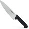 Giesser depuis 1776 - fabriqué en Allemagne - couteau de chef noir, Basic Black, lame 20 cm, antidérapant, couteau de cuisine lavable au lave-vaisselle, inoxydable